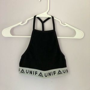 Black UNIF bralette